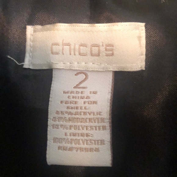 Awesome Chicos size large cheetah for vest - Picture 3 of 3